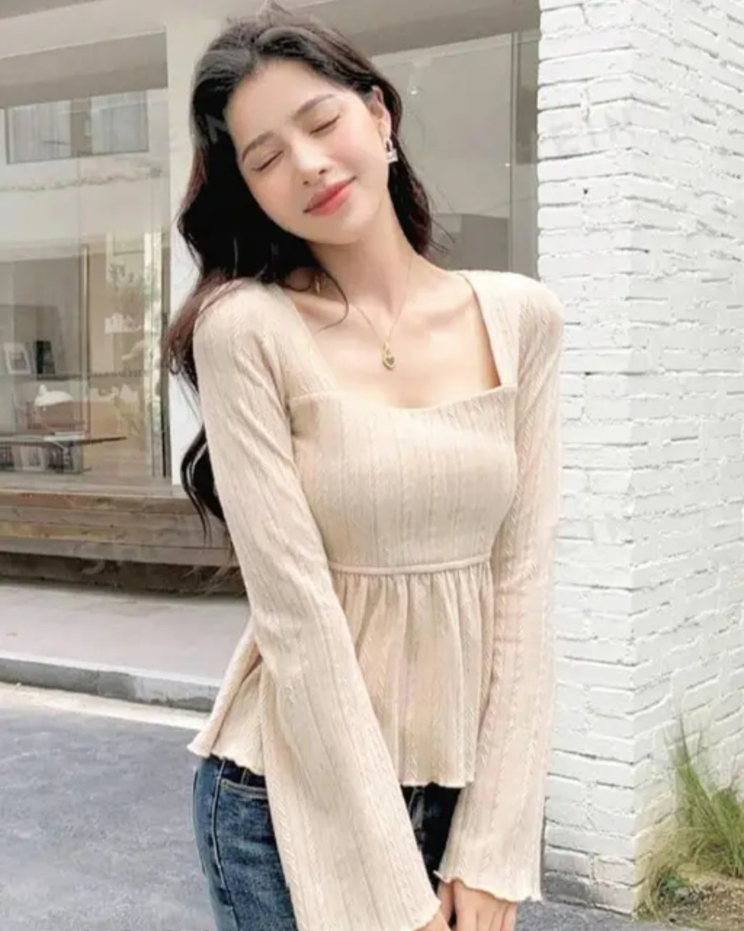 Hot Zoya K-Style Full Sleeves Top