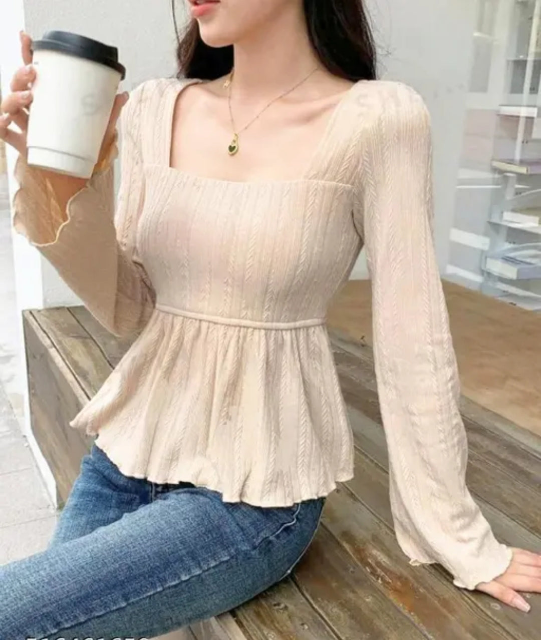 Hot Zoya K-Style Full Sleeves Top
