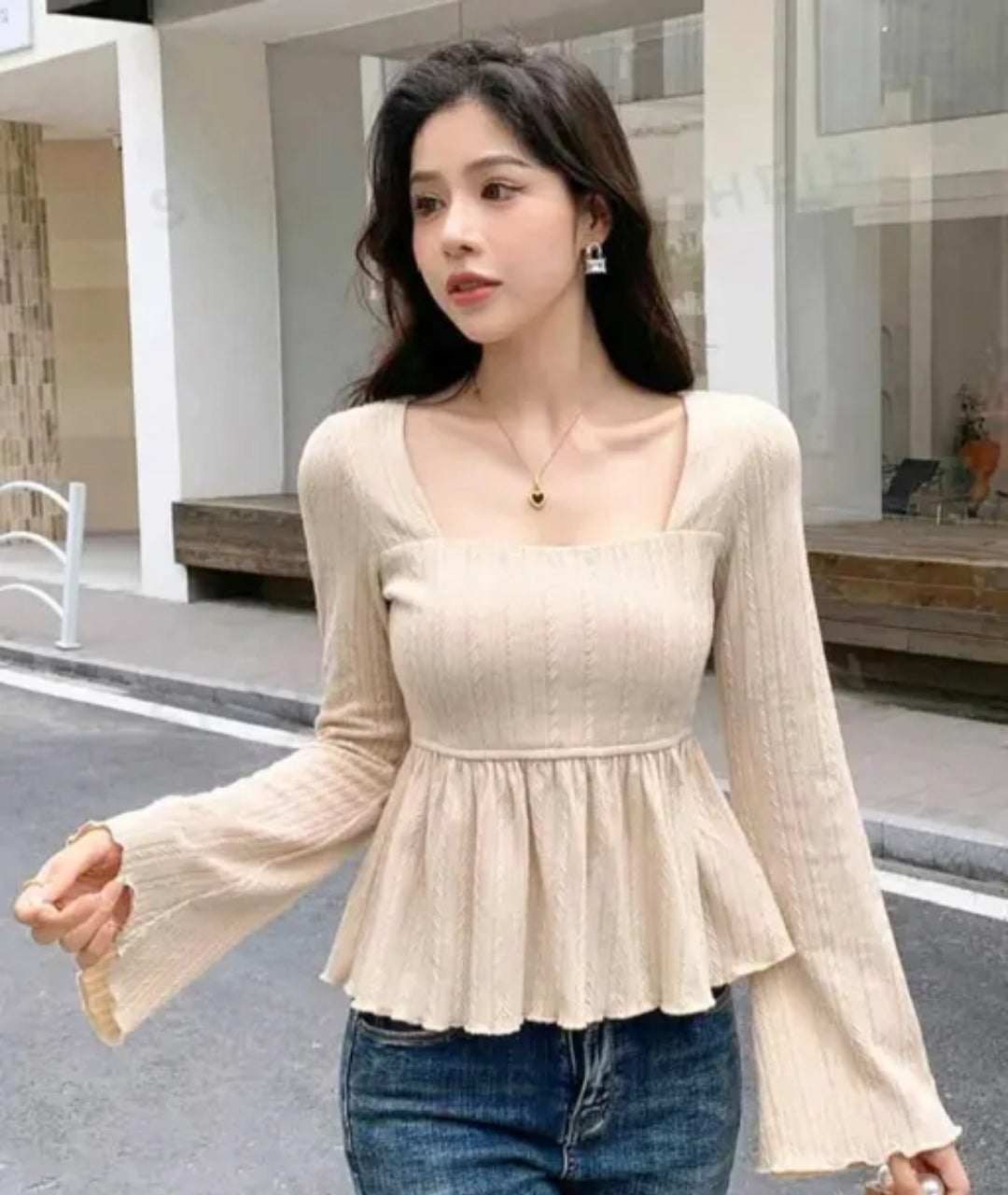 Hot Zoya K-Style Full Sleeves Top